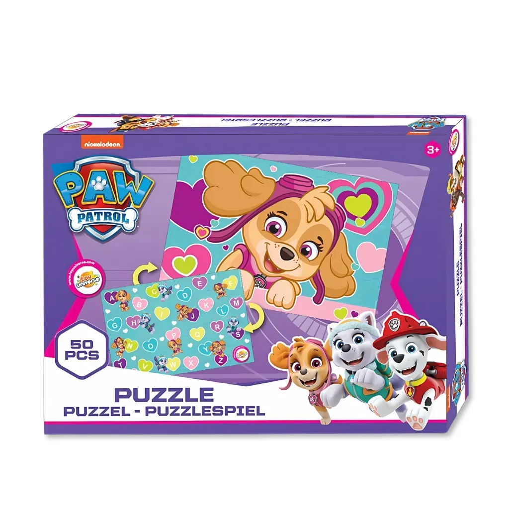 Paw Patrol puzzle – Girl Power, 50pcs - Zagreb