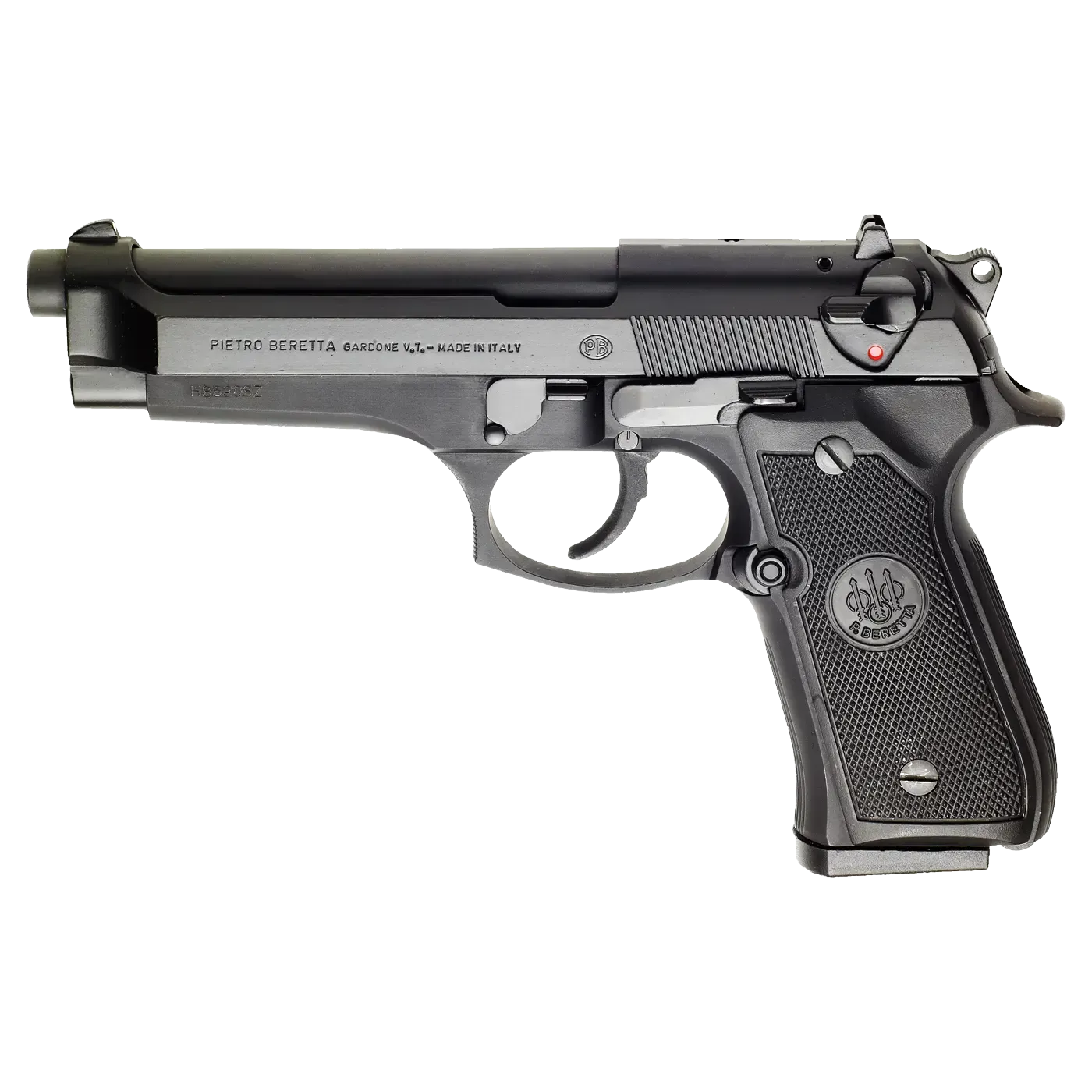 beretta 92 fs 9x19 crno/sivi - slika 3