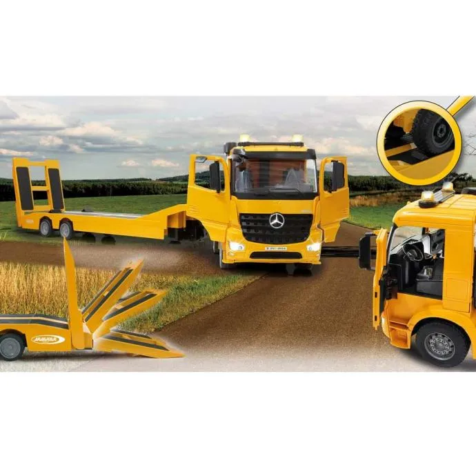 jamara kamion mercedes-benz arocs s ravnom platformom - slika 9