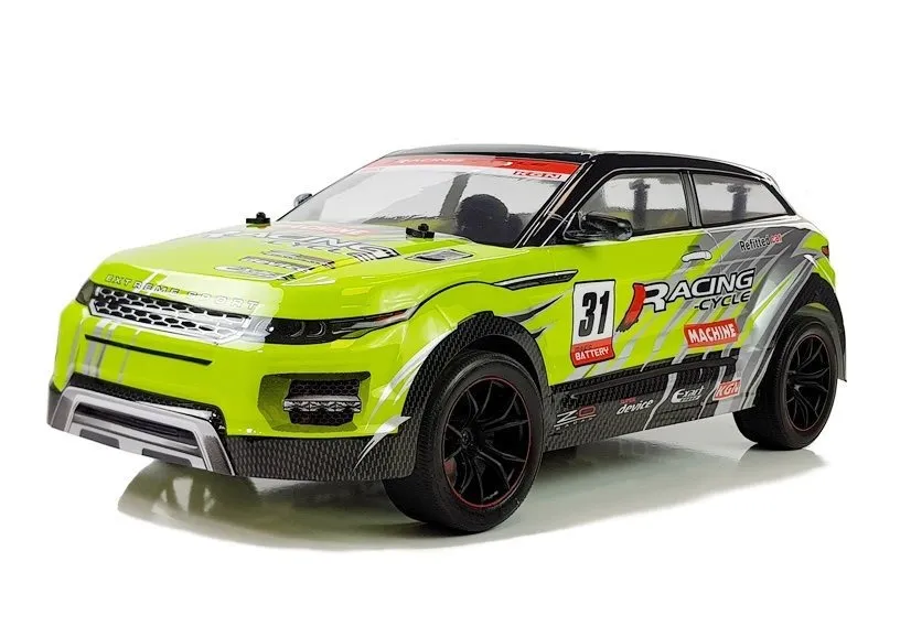 auto na daljinsko upravljanje r / c off-road green 1:10 – zeleni - slika 2