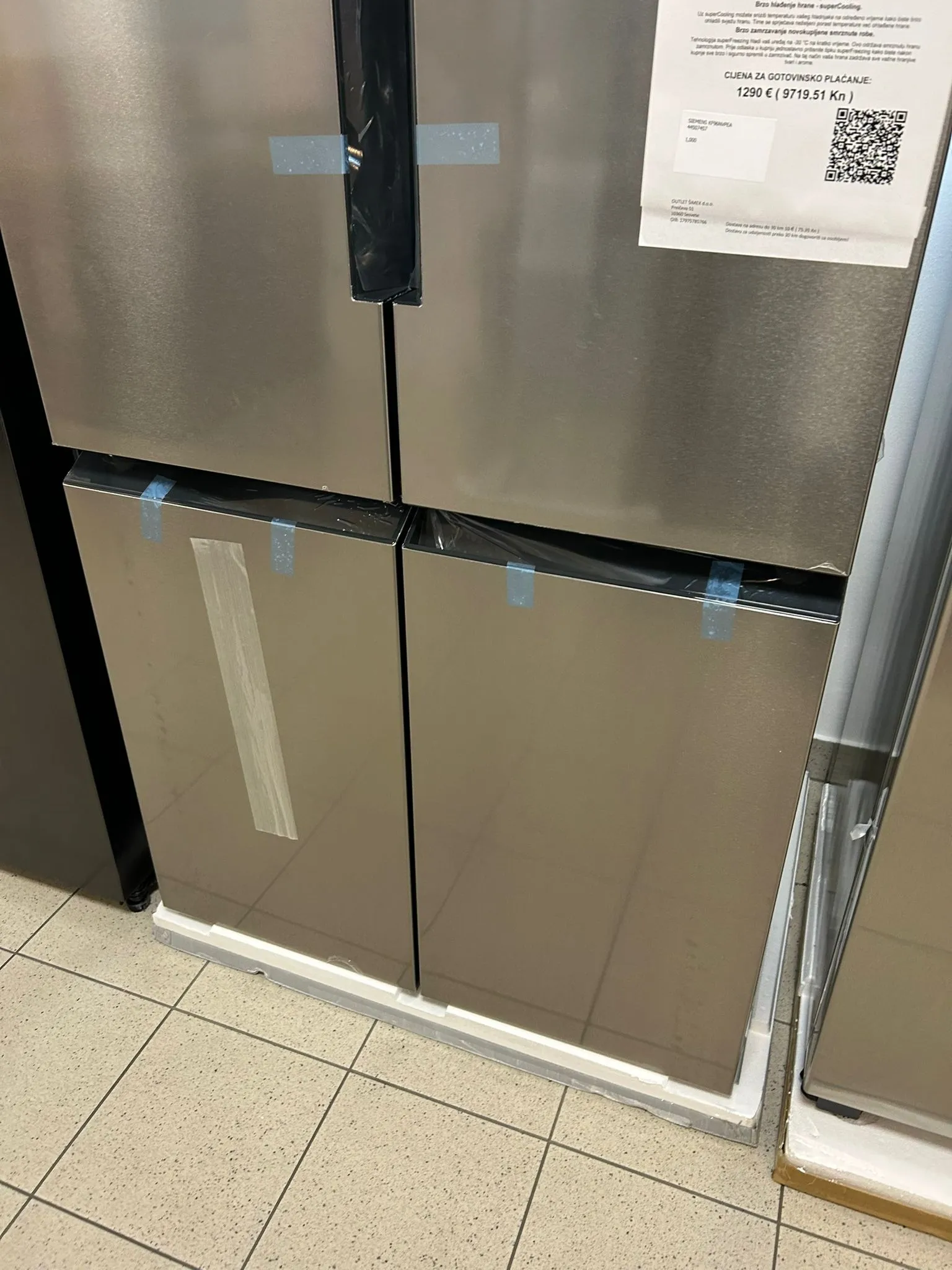 siemens multi door kf96nvpea, 183 cm visine, 91 cm širine - slika 16