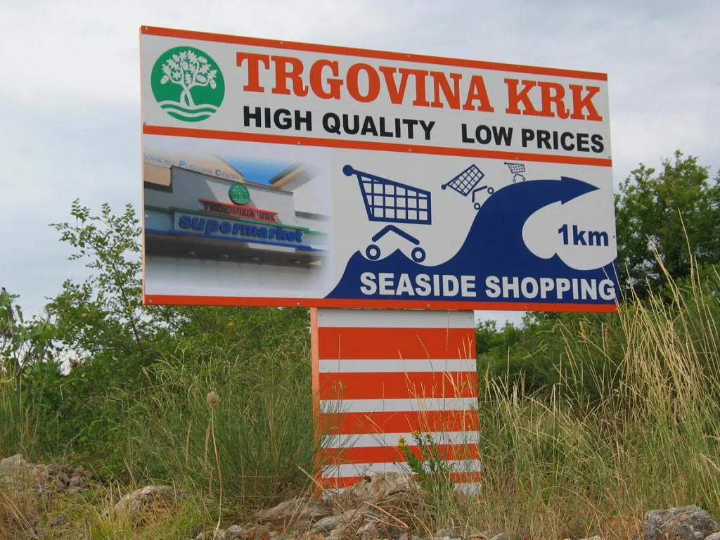 Izrada reklama - Putokazi - Krk