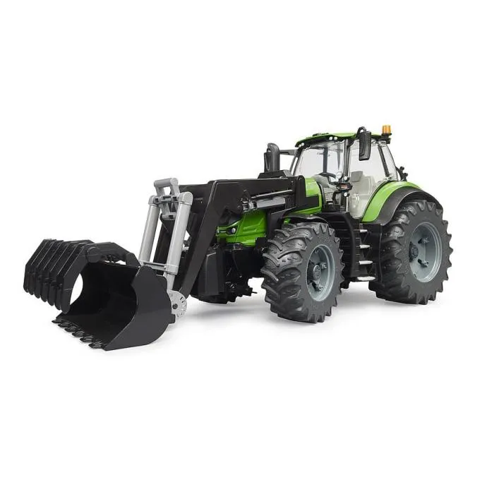 bruder traktor deutz 8280 ttv s prednjim utovarivačem - slika 2