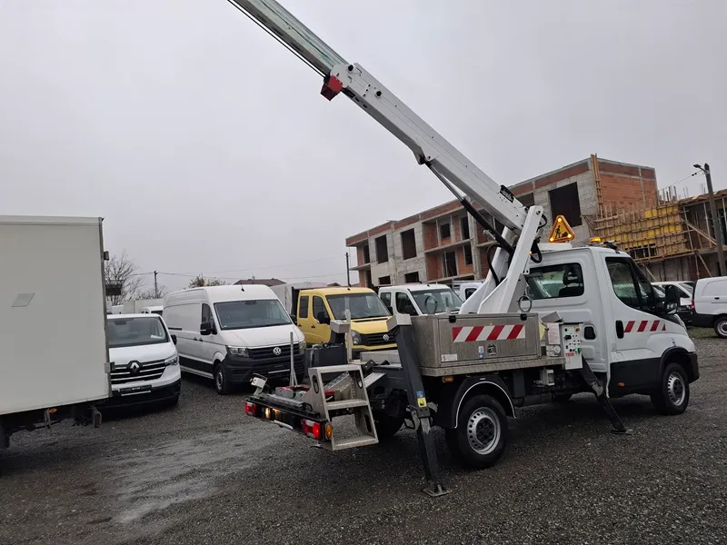 iveco daily 35s14*dizalica košara sa stopama*klima*navigacija* - slika 22