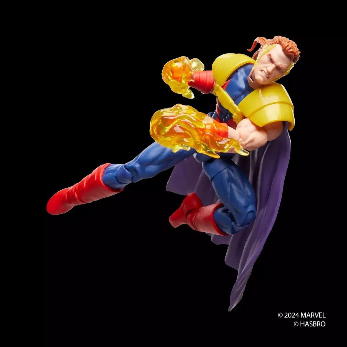 marvel legends series: x-men – fabian cortez figura, 15cm - slika 4