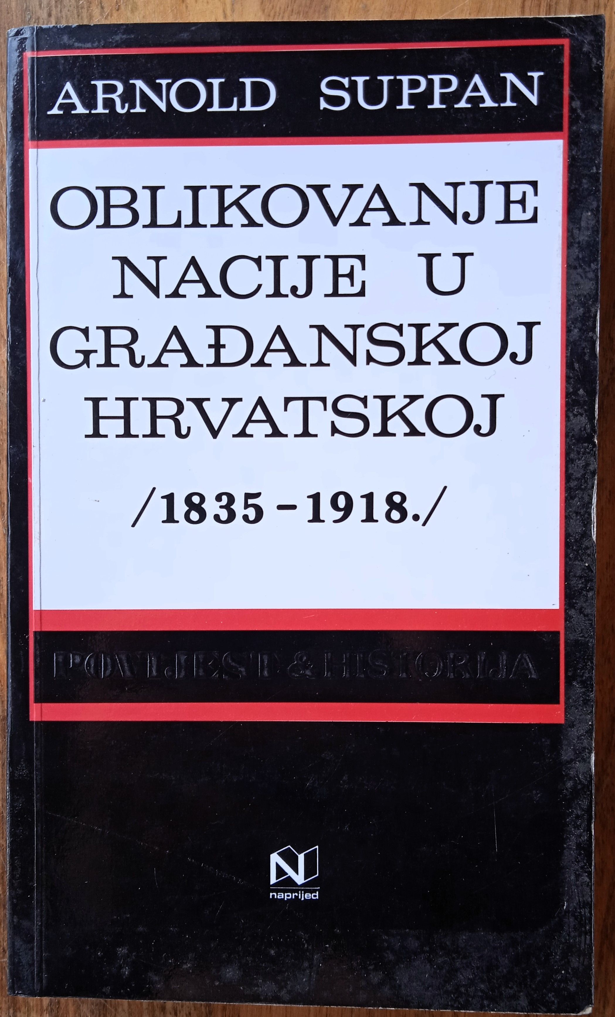 OBLIKOVANJE NACIJE U GRAĐANSKOJ HRVATSKOJ 1835 1918 Arnold Suppan - Sisak