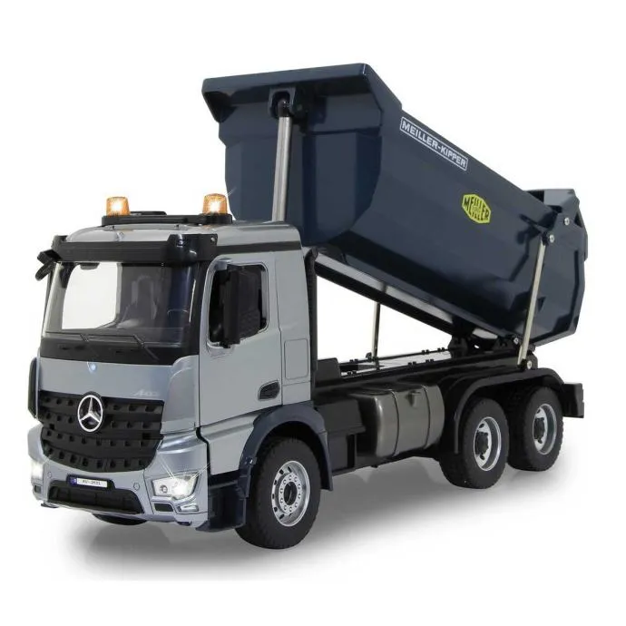jamara kamion kiper mercedes benz arocs metal meiller na daljinsko upr - slika 15