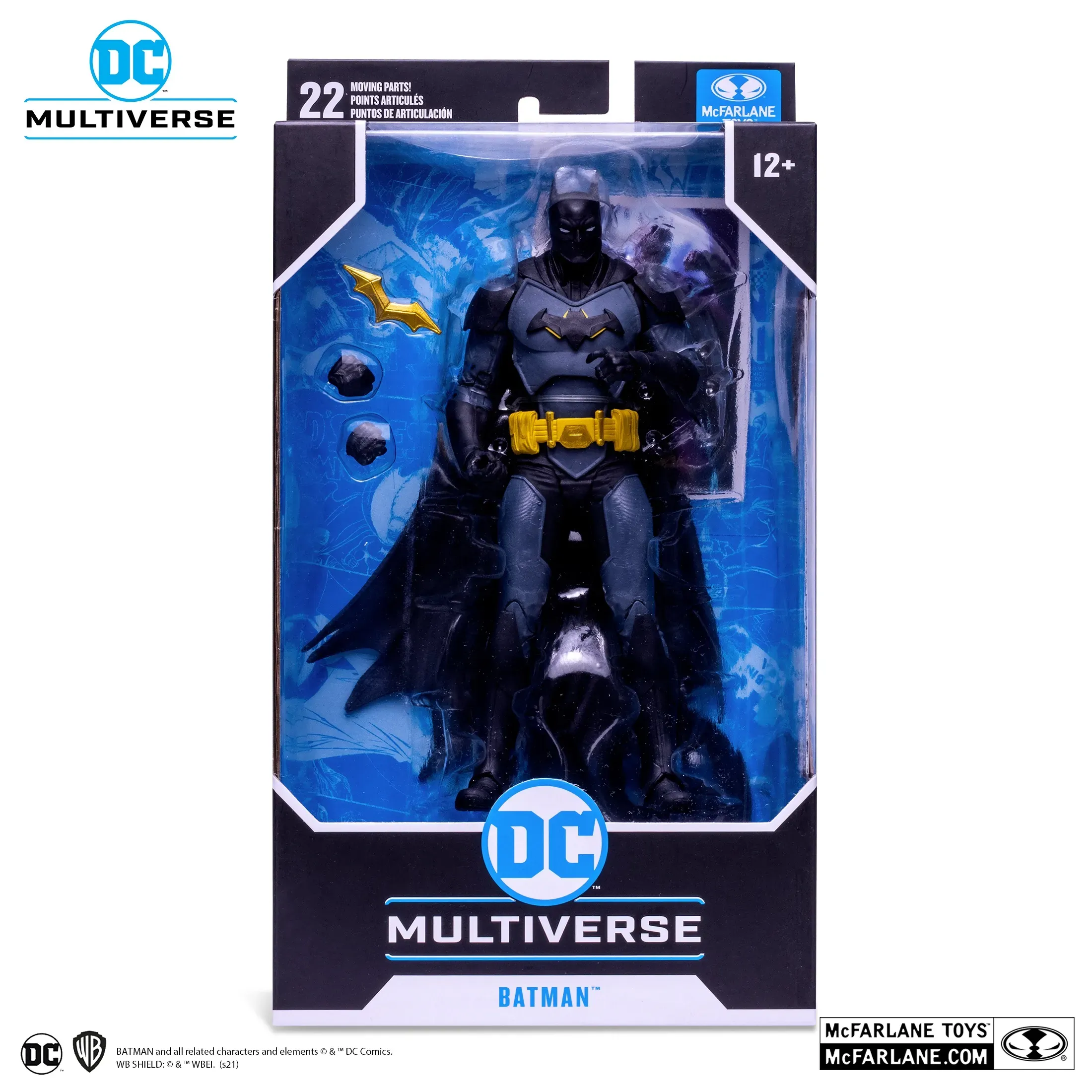 mcfarlane dc multiverse – batman (dc future state) figura, 18cm - slika 9