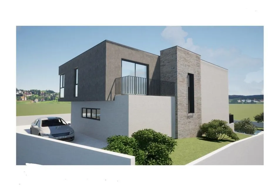 tar-građevinsko zemljište pogled more sa građevinskom dozvolom - slika 4