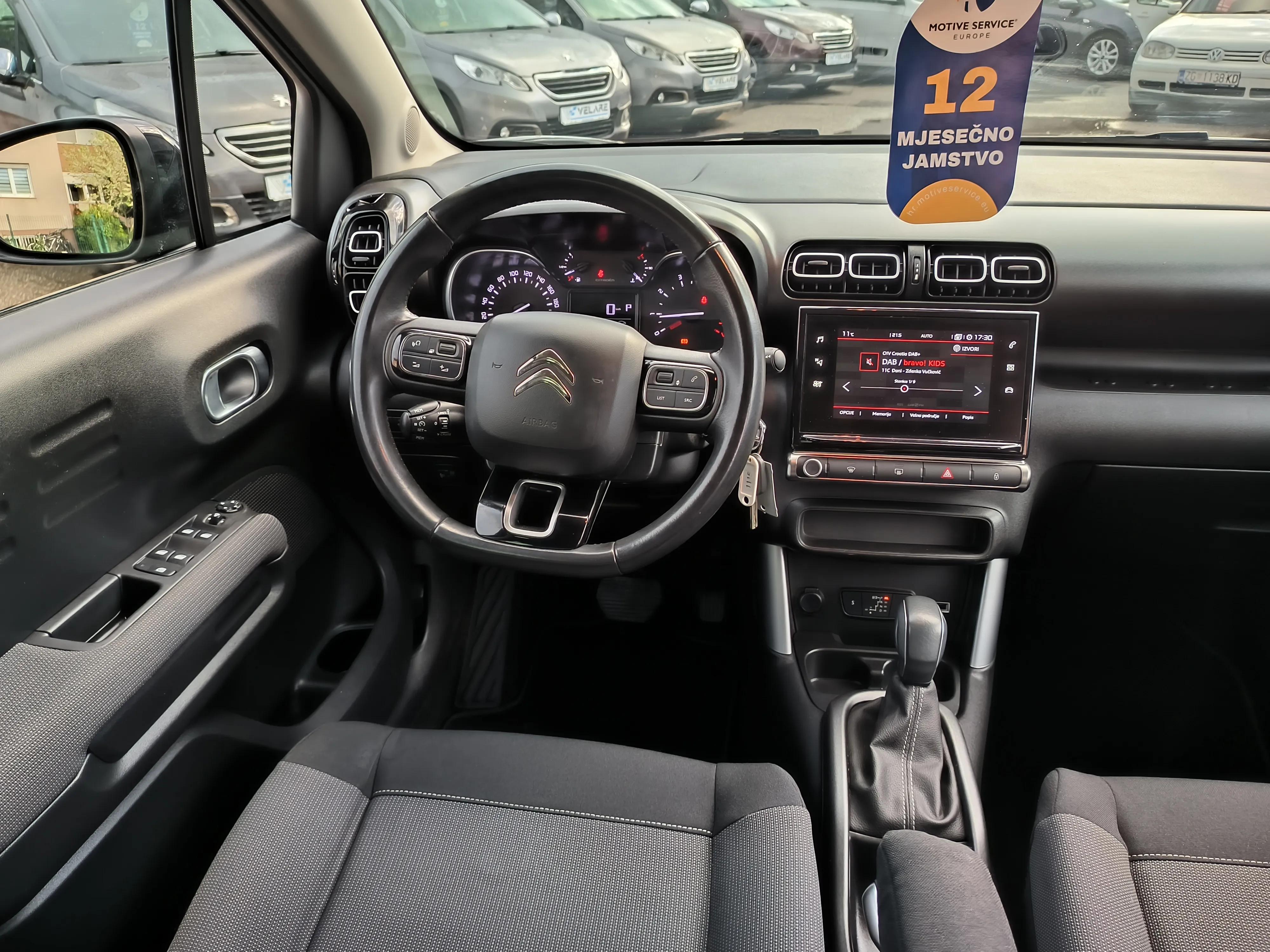 citroën c3 aircross 1,5 bluehdi, shine, automatik, jamstvo, reg. 1 g - slika 12