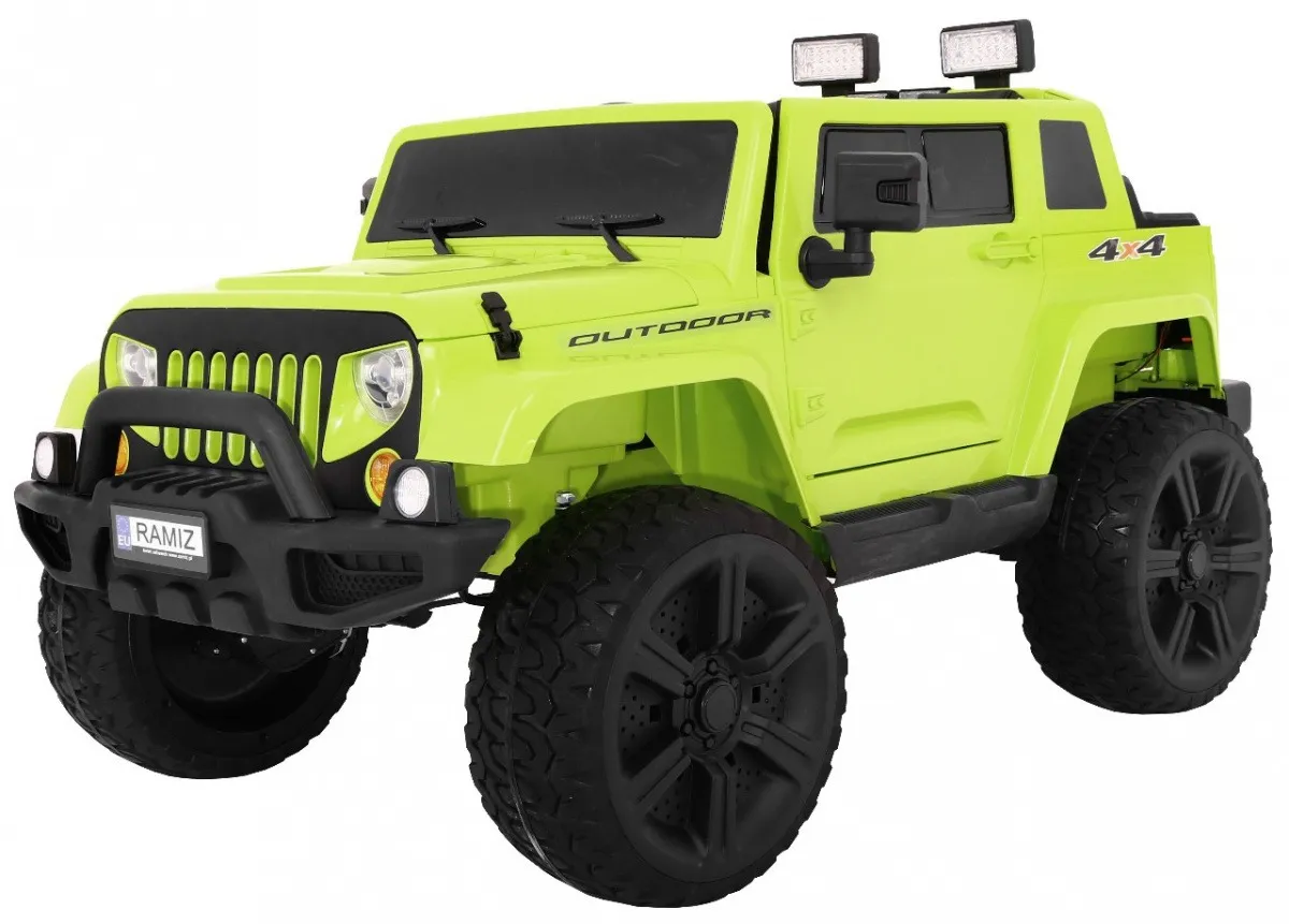 Auto na akumulator Mighty Jeep 4x4 - zeleni - Mursko Središće