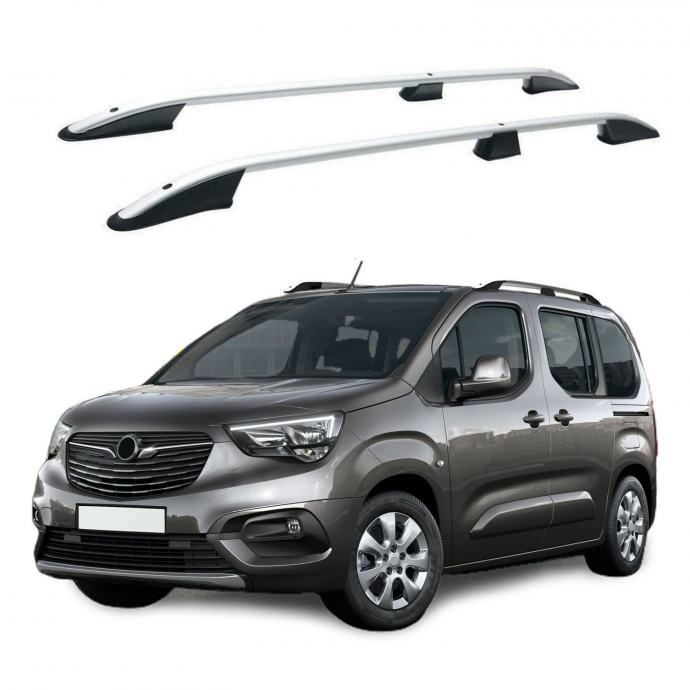 Uzdužni Krovni Nosači Za Opel Combo E 2018+ Kratki-Maxi - Županja