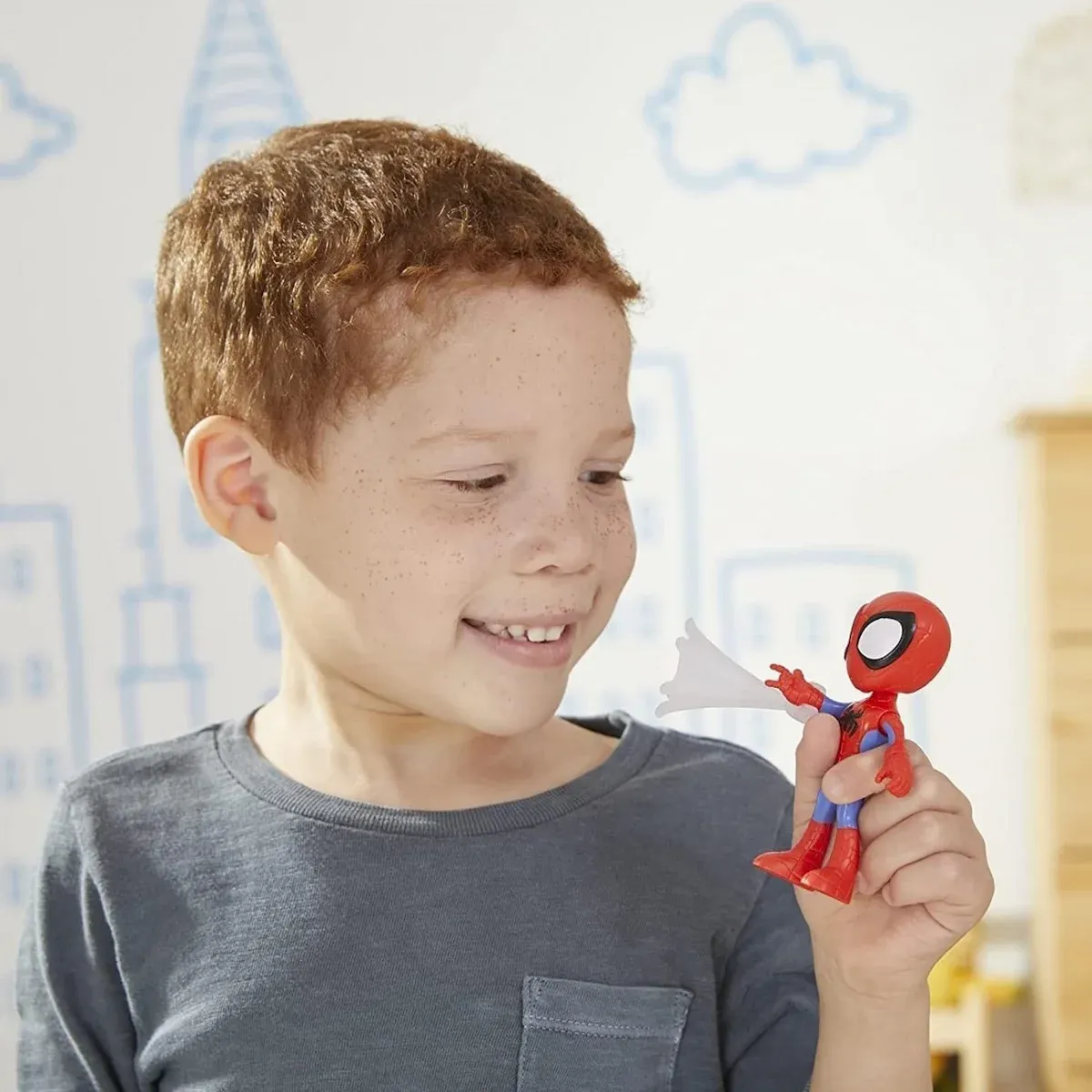 spidey and his amazing friends – spidey figura, 10cm - slika 3