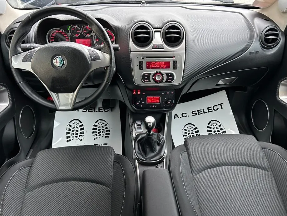 alfa romeo mito 1,6 jtdm - 100.000km - servis - garancija - reg 1 god! - slika 11