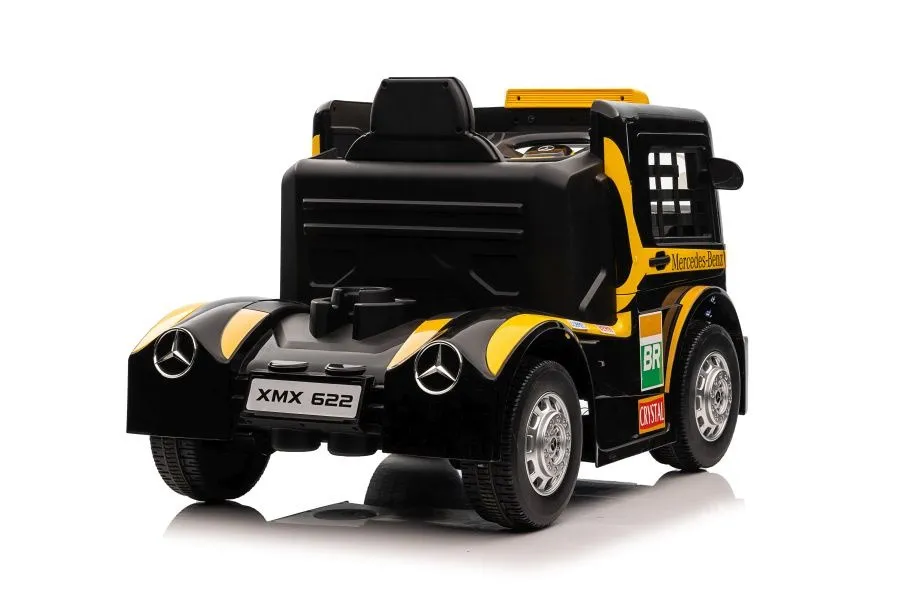 kamion na akumulator mercedes xmx622 - žuti - slika 4