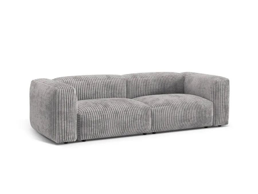 sofa martina, 240x106cm, materijal: rebrasta tkanina - slika 2