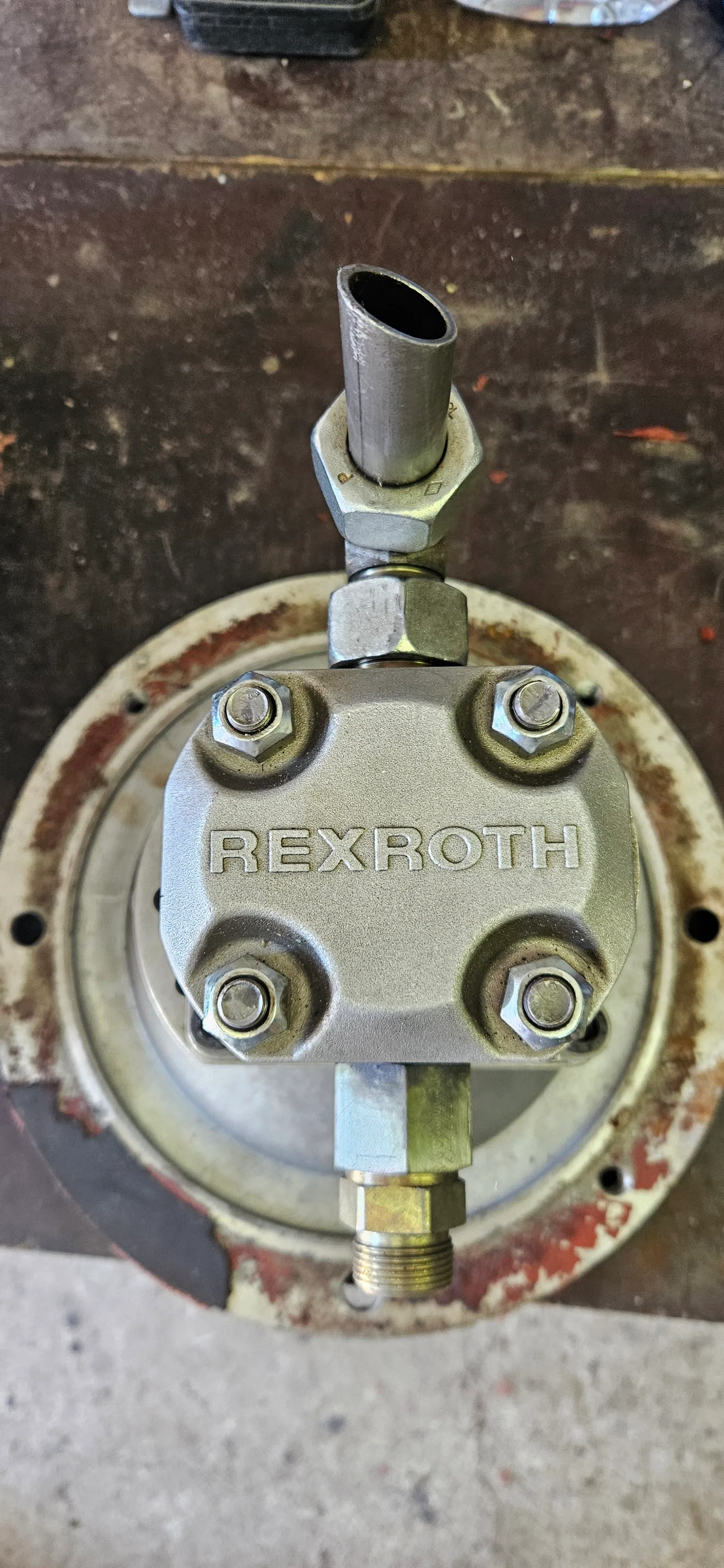 hidraulični agregat, motor 5.5kw 380v ac, rexroth zupčasta pumpa - slika 5