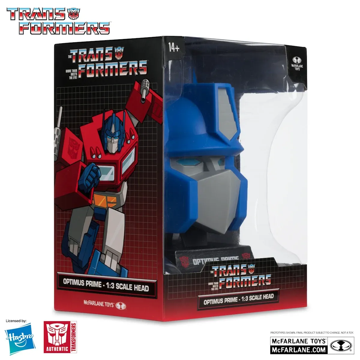 mcfarlane transformers – optimus prime 1:3 scale head - slika 6