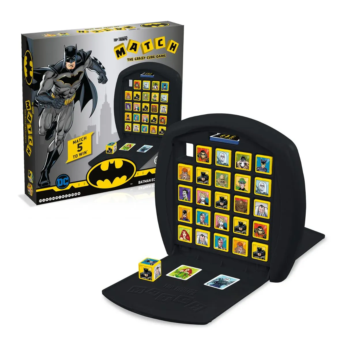 batman top trumps match – the crazy cube game - slika 5