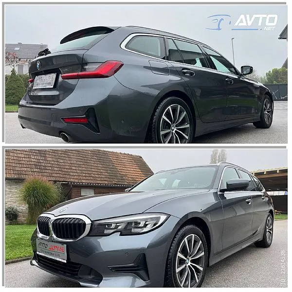 bmw serije 3 touring: 318d-1 vlasnik-alu-navi-led-kam-odličan - slika 8