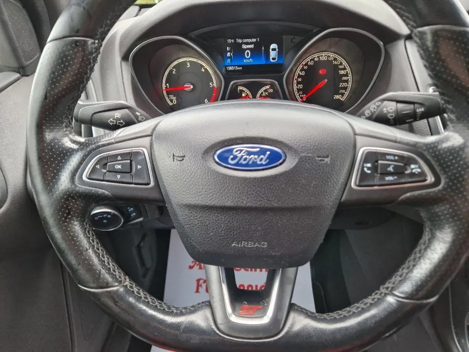 ford focus st performance 2.0 tdci 2015.,veliki servis , recaro, alu - slika 15