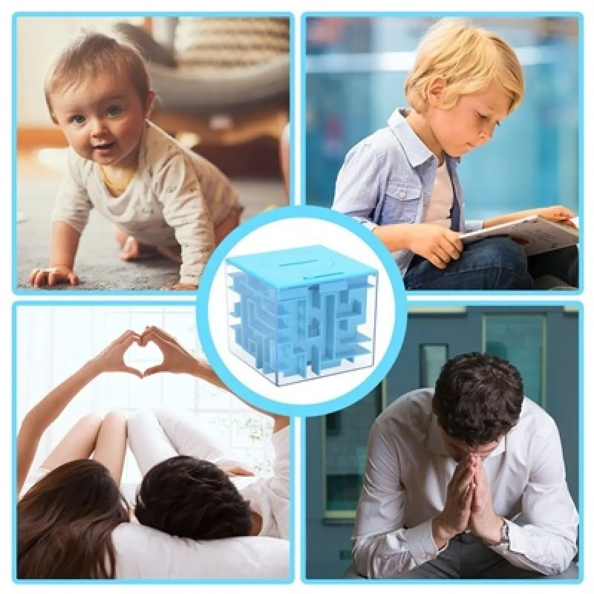 kasica - 3d labirint/puzzle - slika 4