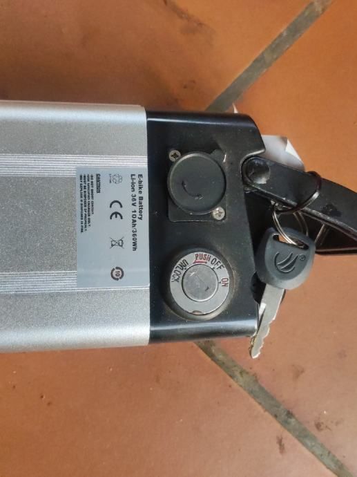 baterija za bicikl 36v 10ah - slika 2