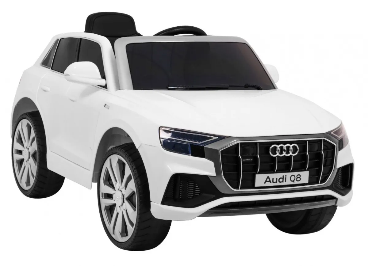 licencirani auto na akumulator audi q8 lift - bijeli - slika 6