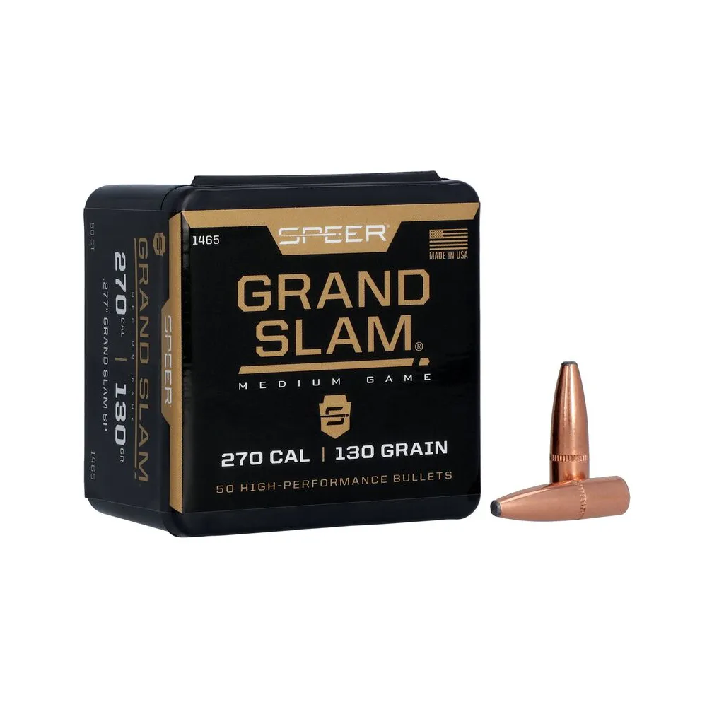 Zrna SPEER .270 130gr GRAND SLAM SP - Poreč