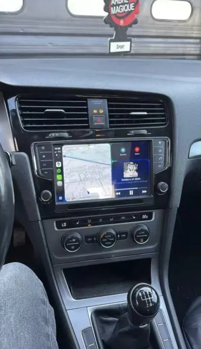 vw golf mk7 original multimedija android navigacija ekran carplay wifi - slika 4
