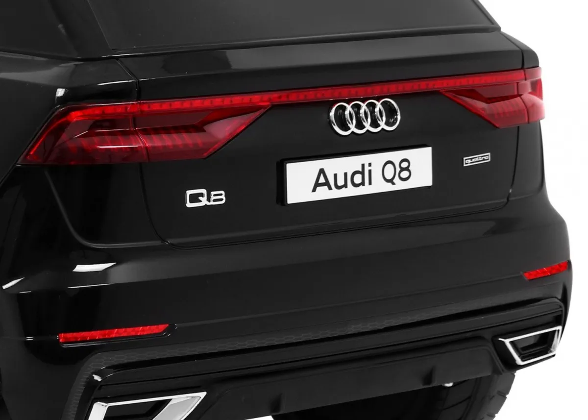 licencirani auto na akumulator audi q8 lift - crni - slika 12