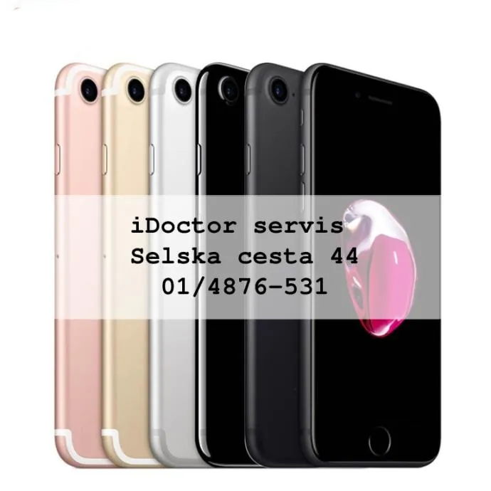 iPhone 7 stražnje kućište - sve boje - izmjena kompletnog kućišta - Zagreb