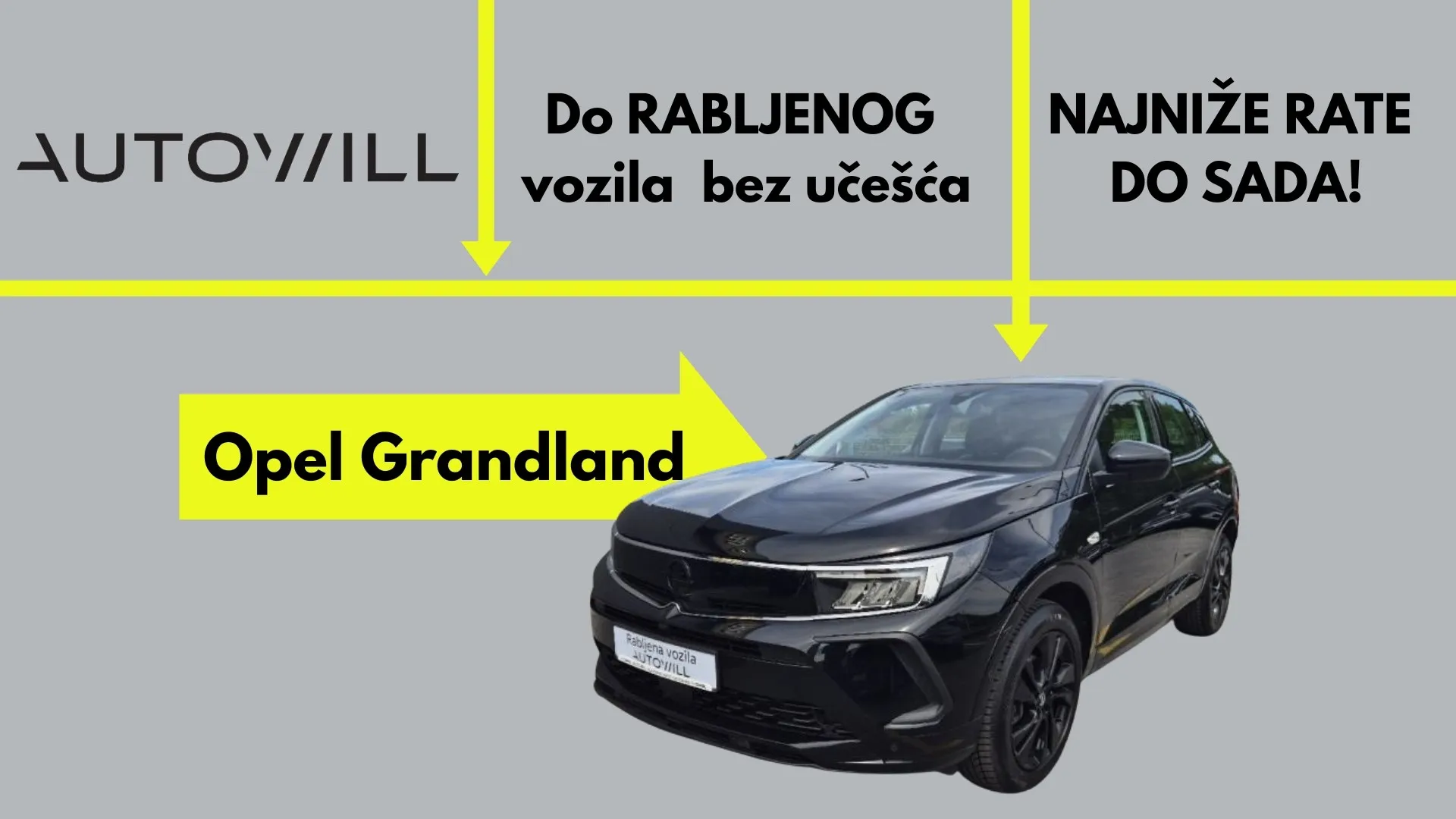 Opel Grandland bez učešća - NAJNIŽA RATA DO SADA! - Zagreb