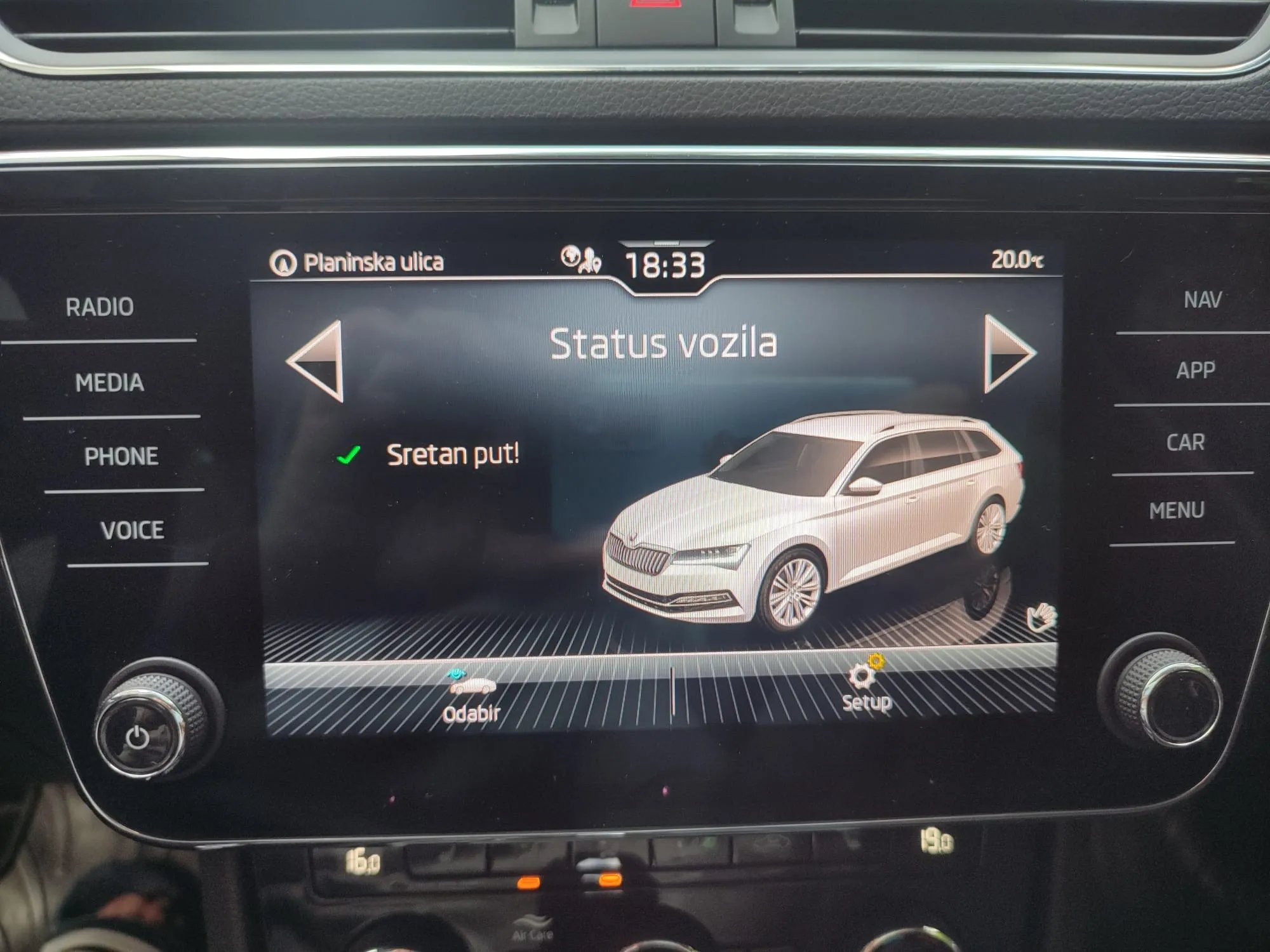 škoda superb 2023 | 2 seta alu felgi+ljetne i zimske gume | top stanje - slika 29