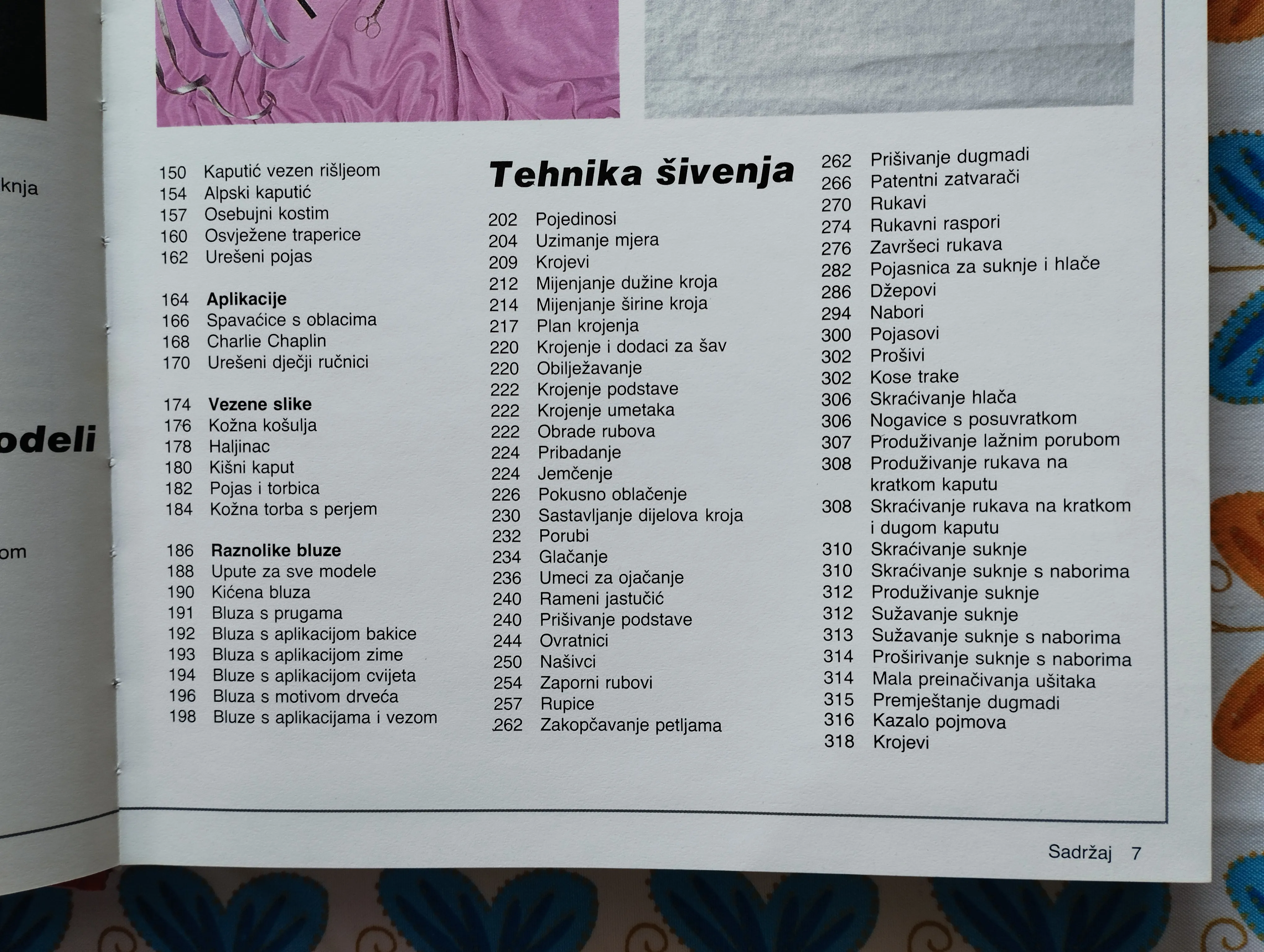 šivenje; tehnike šivenja i kreativno krojenje - slika 4