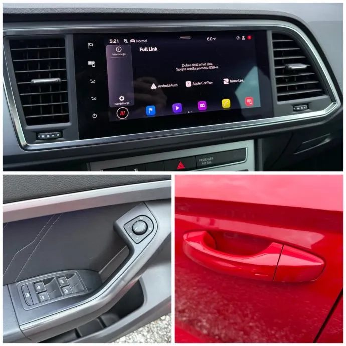 seat ateca 2,0 tdi dsg fr 4x4 °virtual°velika navi°alcantara°leasing° - slika 16