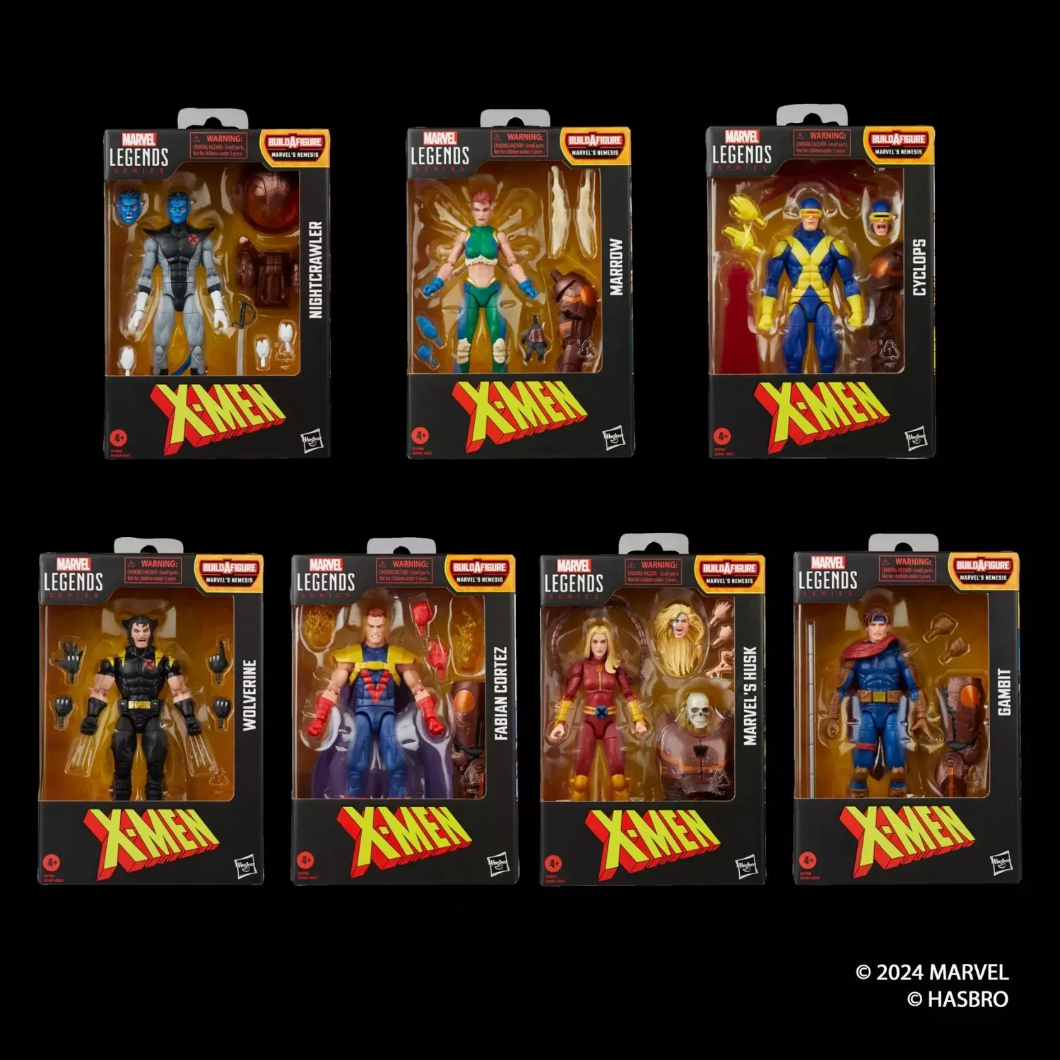 marvel legends series: x-men – gambit figura, 15cm - slika 13