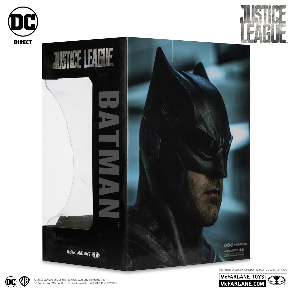 mcfarlane dc direct – batman (justice league) cowl replica - slika 7
