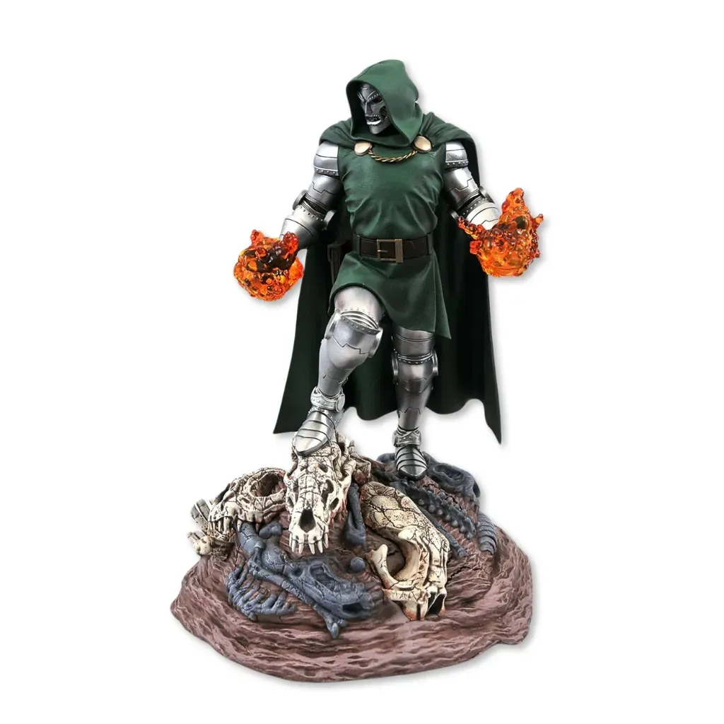 diamond select marvel gallery: doctor doom figura, 25cm - slika 2