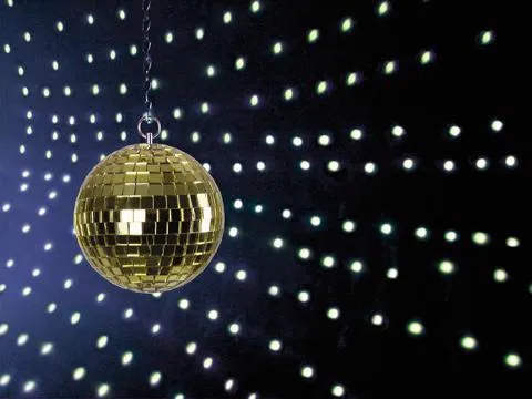 eurolite mirror ball 5cm yellow - slika 3