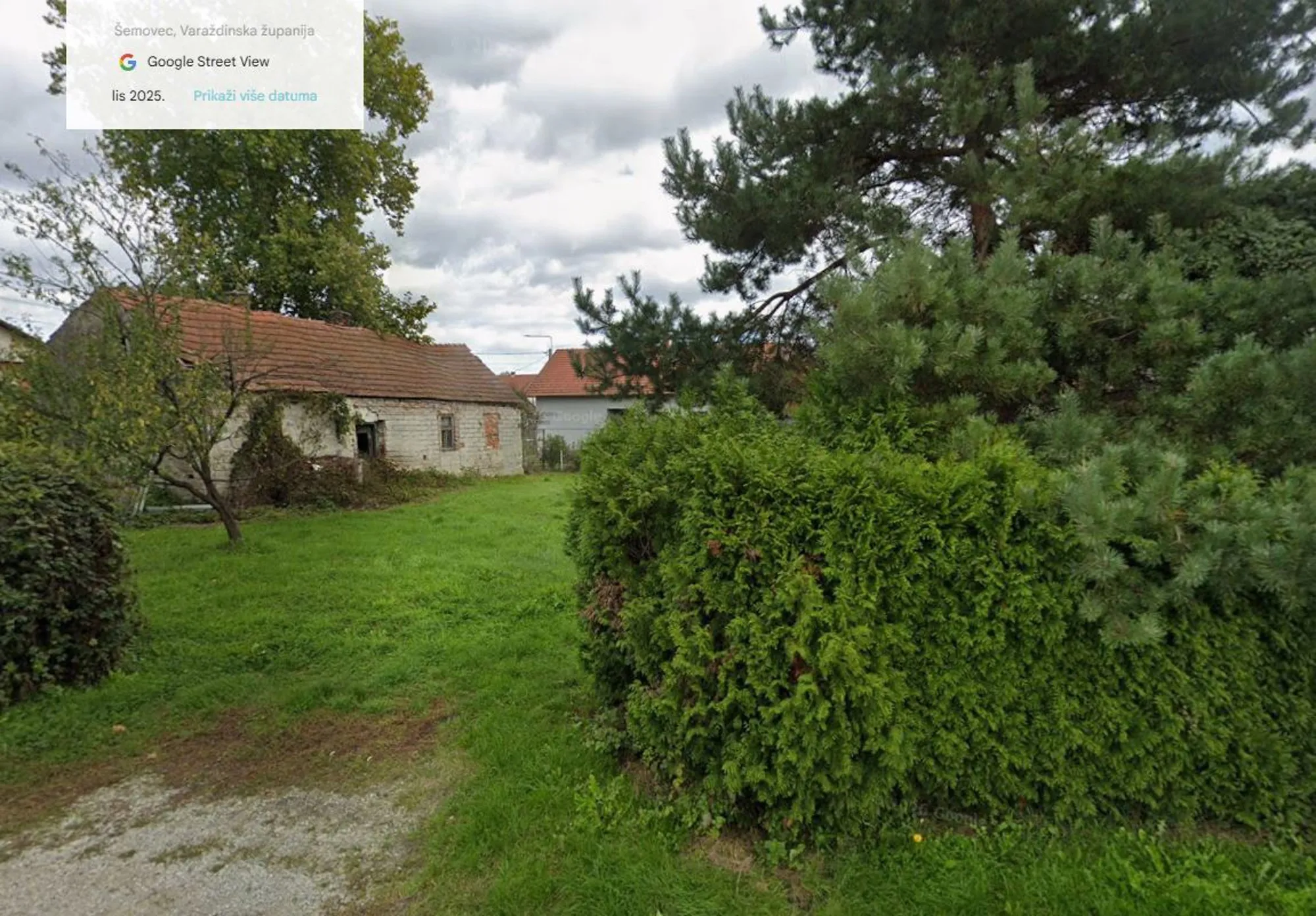 građevinsko zemljište šemovec 1322 m2 (49x27m) s objektom 249 m2 - slika 4