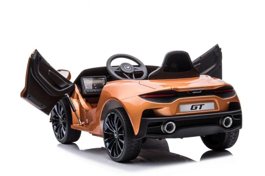 licencirani auto na akumulator mclaren gt 12v - zlatni/lakirani - slika 8