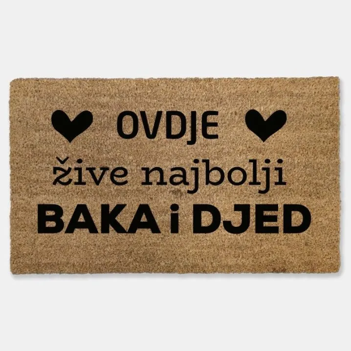 Otirač za djeda i baku - Osijek
