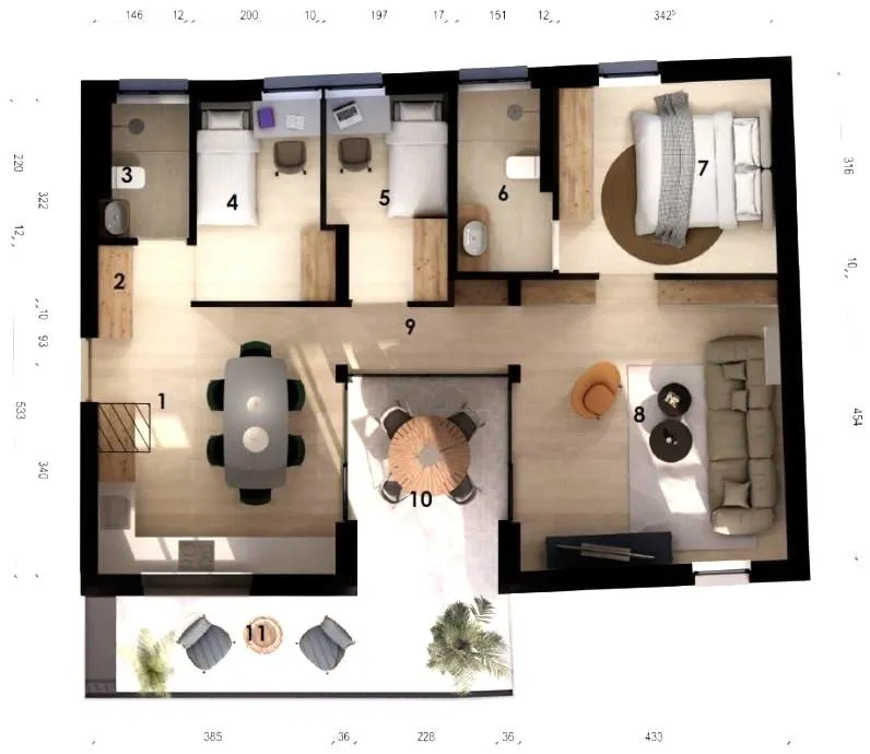 novogradnja! črnomerec, 82.47m2, 4sobe (prodaja) - slika 7