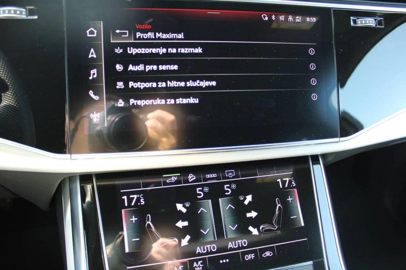 audi q7 60 tfsie quattro s-line *led, navigacija, kamera* reg 2/27 - slika 22
