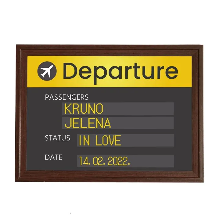 Ljubavni poster – Aerodromska ploča - Osijek