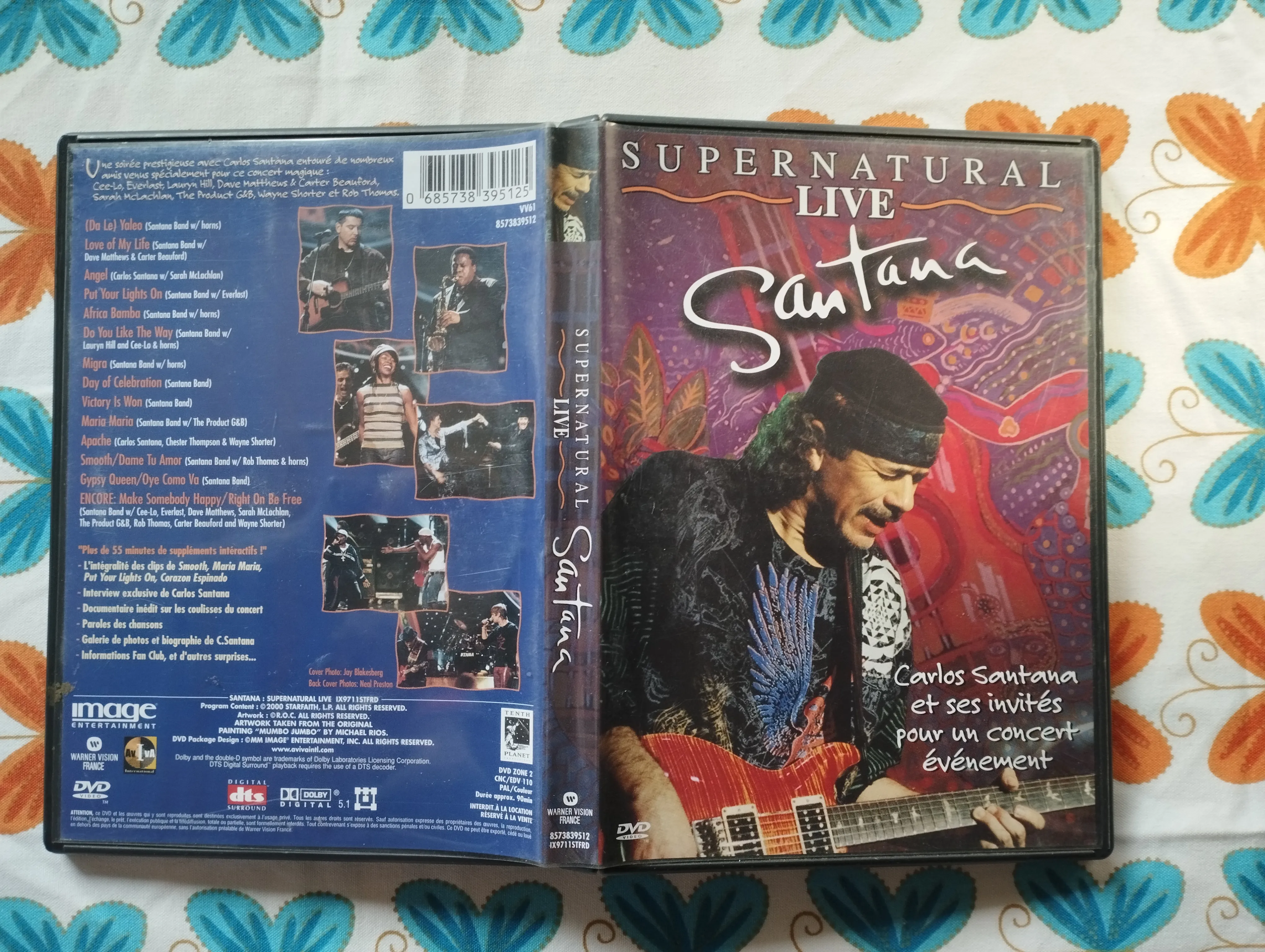 Supernatural Live Santana DVD - Samobor