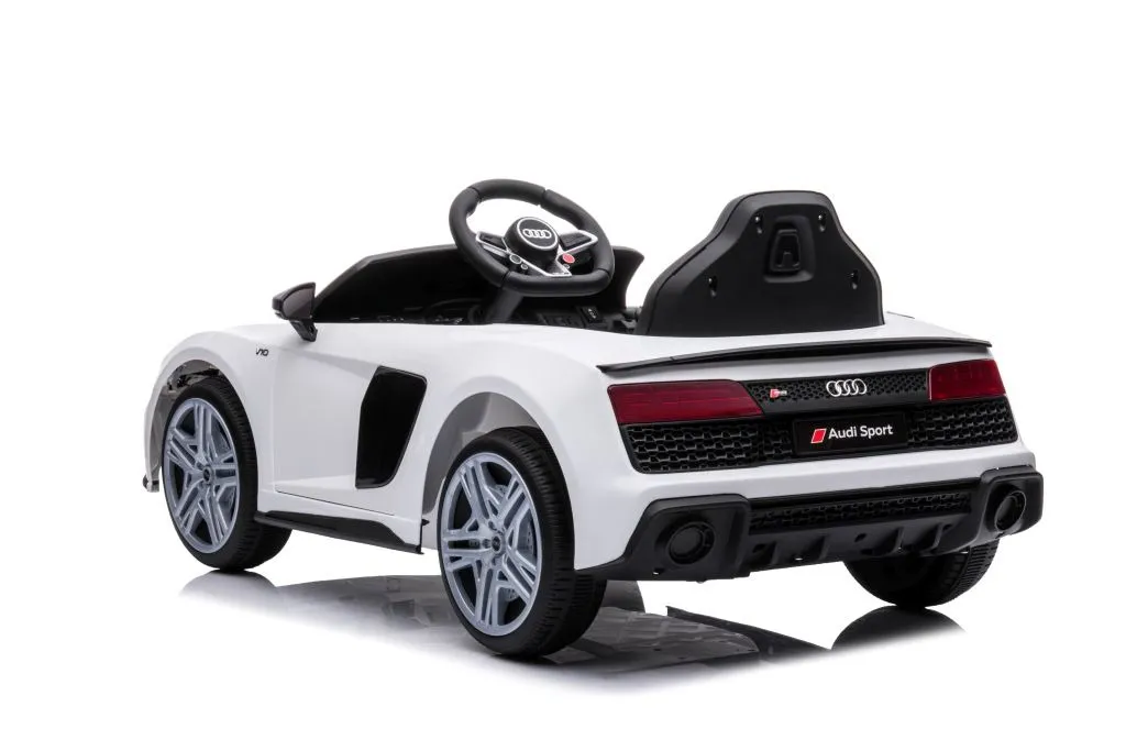 licencirani auto na akumulator audi r8 lift a300 - bijeli - slika 5