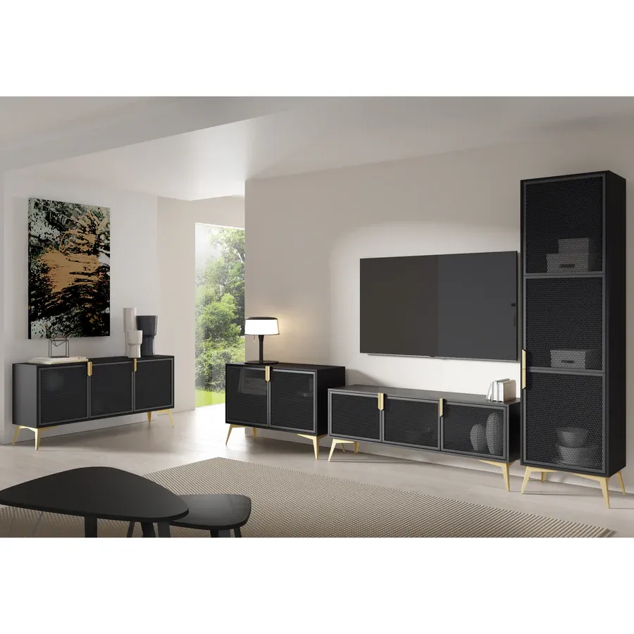 komoda bravio 110x42cm, materijal: laminirana ploča - slika 2