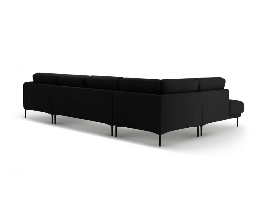 kutna garnitura bemy, 373x240cm, materijal: baršun - slika 3